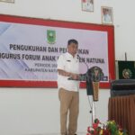 Bupati Natuna Kukuh Pengurus Forum Anak Kabupaten Natuna Periode 2024-2025