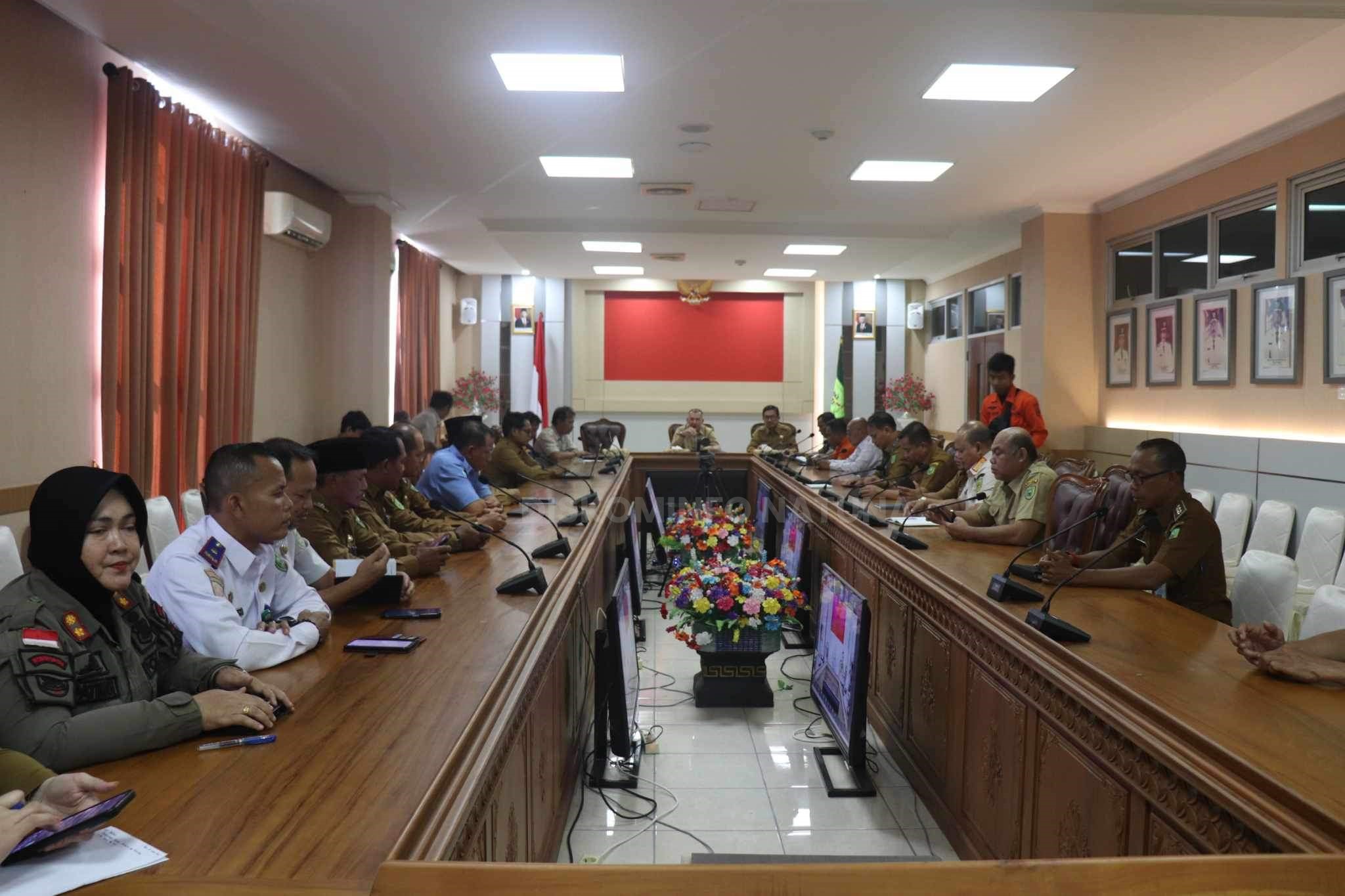 You are currently viewing Rapat Koordinasi Penanggulangan Bencana Karhutla dan Kekeringan di Kabupaten Natuna Tahun 2024