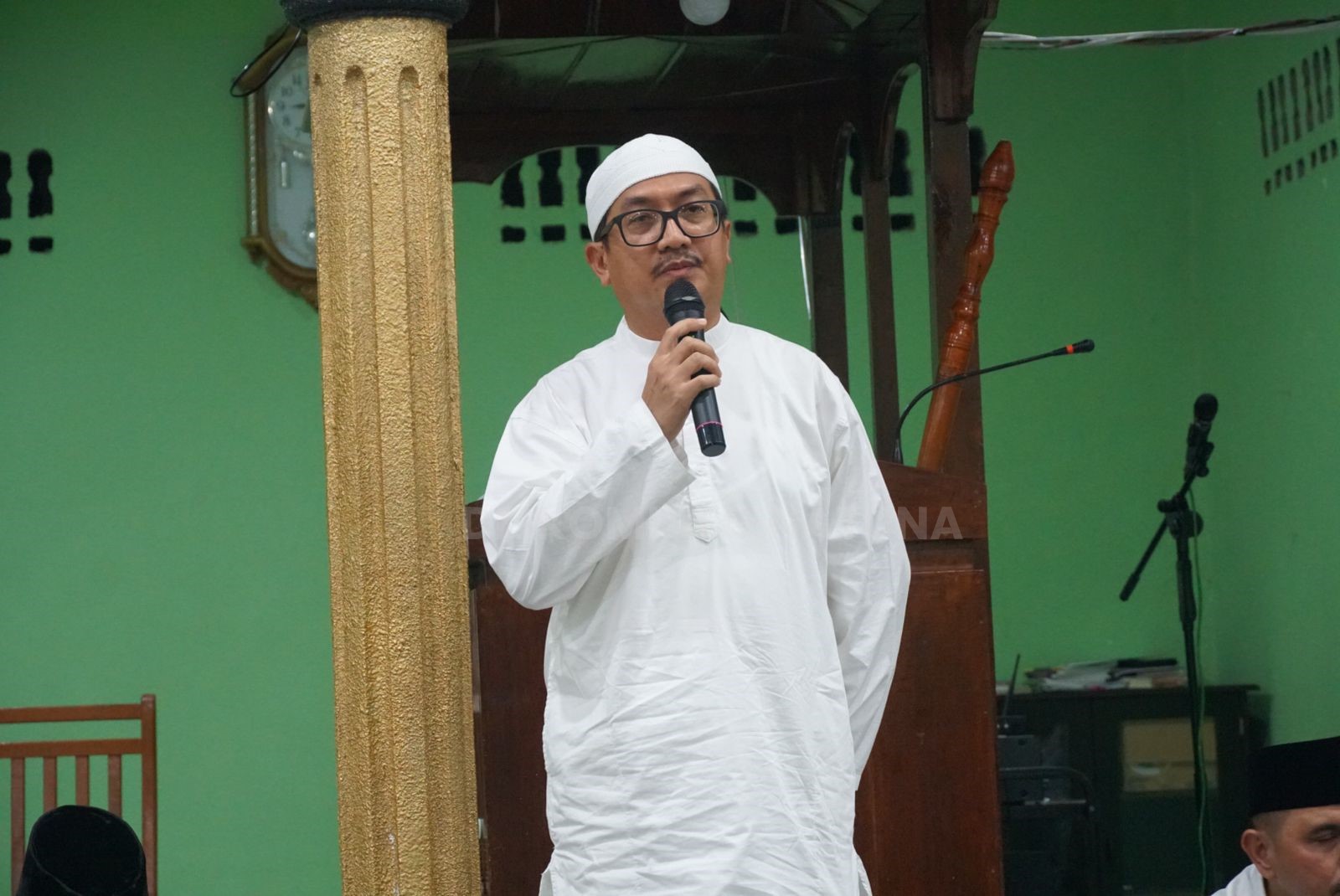 You are currently viewing Rombongan Safari Ramadhan Pemda Natuna Sambangi Mesjid Darussalam Bunguran Tengah