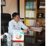 Tingkatkan Aman dan Nyaman Masyarakat, Pemda Natuna Pasang Lampu Sorot Empat Arah