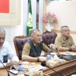 Audiensi General Manager PT. PLN(Persero) Unit lnduk Distribusi Riau dan Kepulauan Riau bersama Pemerintah Kabupaten Natuna dan Forum Koordinasi Pimpinan Daerah (FORKOPIMDA) Kabupaten Natuna