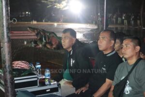 Read more about the article Dukung Timnas ke Olimpiade, Bupati Natuna Nobar Timnas bersama Masyarakat