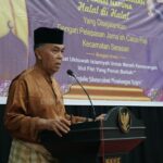 Jalin Silaturahmi, Bupati Natuna Hadiri Acara Halal Bihalal Bersama Masyarakat Serasan