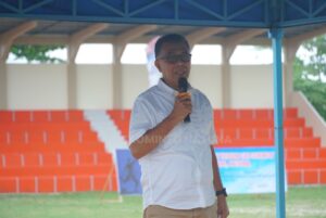 Read more about the article Serah Terima Tribun Lapangan Bola Kaki Sri Serindit oleh SKK Migas ke Pemkab Natuna