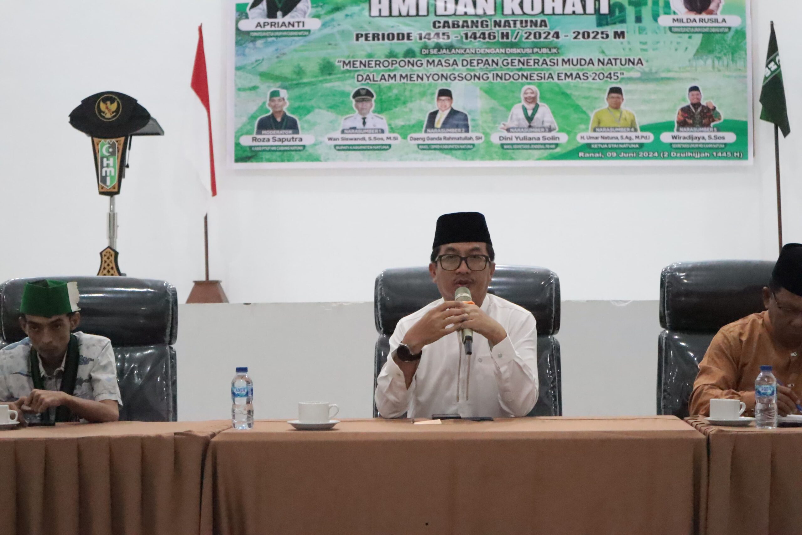 You are currently viewing Sekda Natuna Hadiri Pelantikan Pengurus HMI dan KOHATI Periode 2024-2025