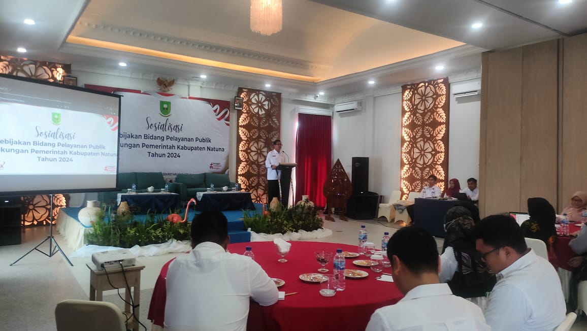 You are currently viewing Sosialisasi Kebijakan Pelayanan Publik Kabupaten Natuna Tahun 2024