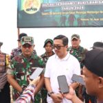 Peringatan HUT Kodam ke 74, Sekda Natuna Ikut Gotong Royong Bersama 