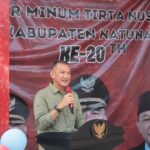 Wakil Bupati Natuna Hadiri HUT Ke-20 Perumda Air Minum Tirta Nusa