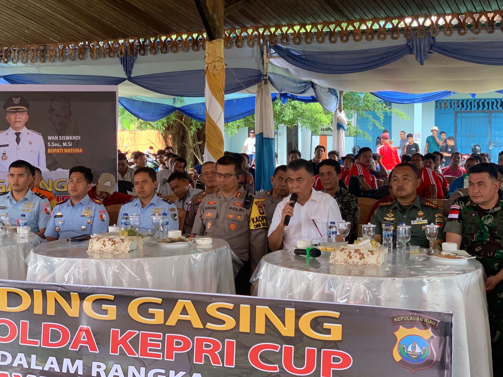 You are currently viewing Bupati Natuna Buka Pertandingan Gasing Kapolda Kepri Cup dalam Rangka Hari Bhayangkara ke 78