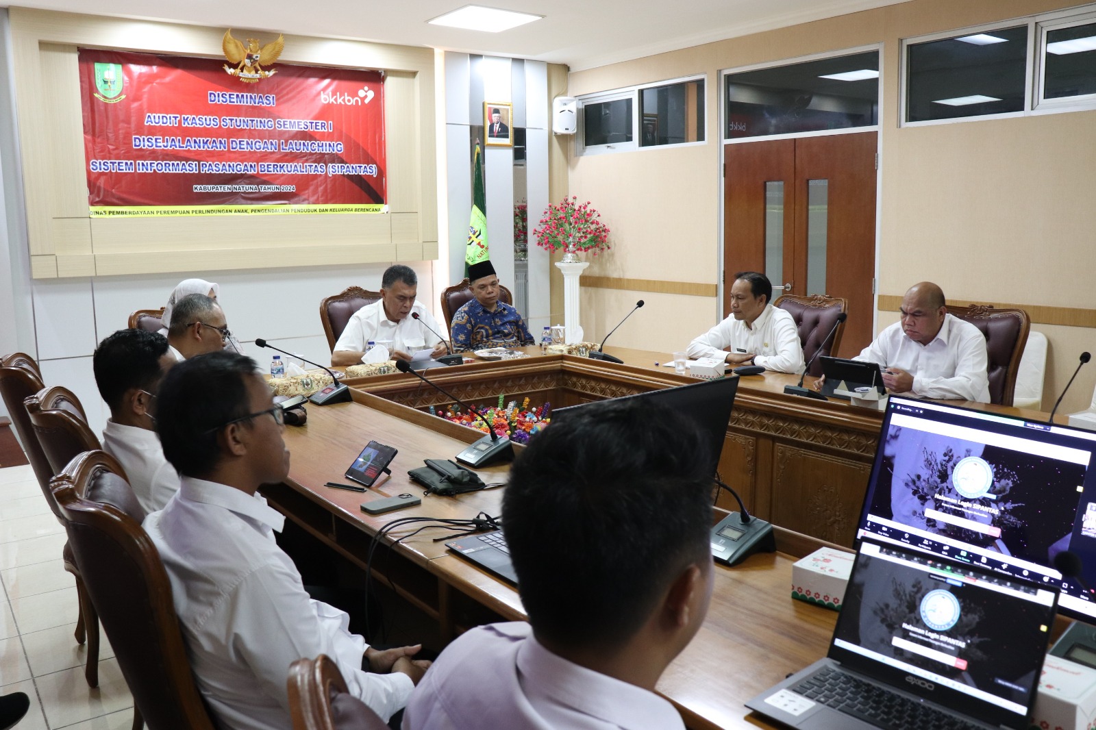 You are currently viewing Lauching Aplikasi SIPANTAS, Pemda Natuna Harap Angka Stunting di Kabupaten Natuna Turun