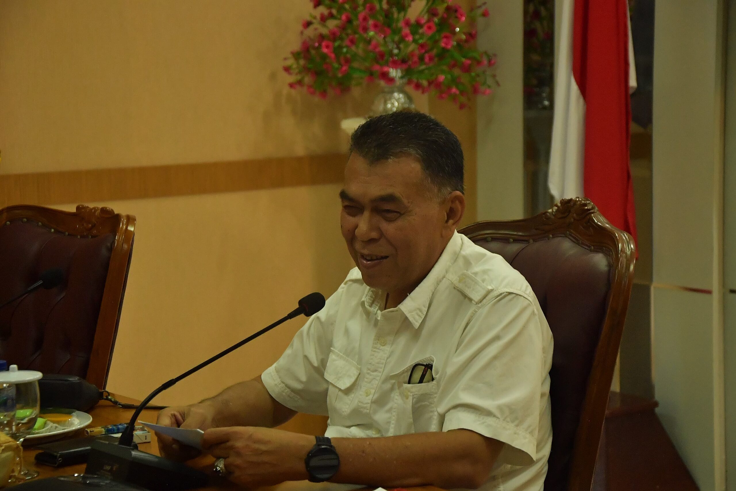 You are currently viewing Bupati Natuna Pimpin Rapat Evaluasi pelaksanaan kegiatan Perangkat Daerah tahun 2024