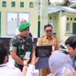 Pemerintah Kabupaten Natuna Serahkan Bantuan Langsung Batalyon Komposit 1 Gardapati, Denhanud 477 Kopasgat Dan RRI