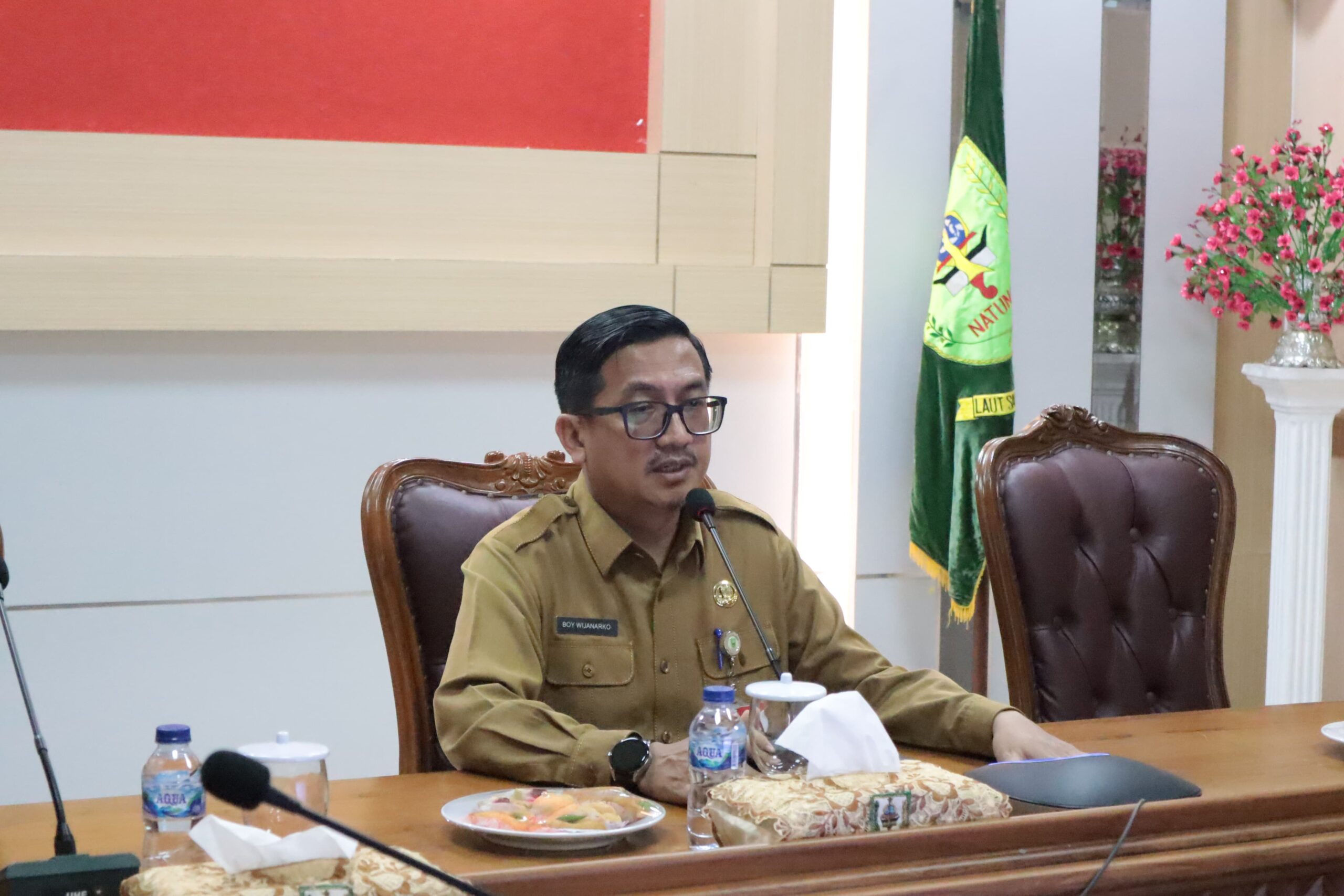You are currently viewing Pemkab Natuna Gelar Rakor Persiapan Program Bakti di Ujung Utara Indonesia