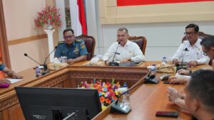 Read more about the article Natuna Jadi Lokasi Pembekalan Forum Strategi II dan KKDN Seskoal Angkatan 62, Pemda Lakukan Audiensi