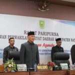 Wakil Bupati Natuna Hadiri Rapat Paripurna Rancangan Perda LPP APBD 2023