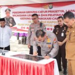 Bupati Natuna ikut Dampingi Kapolda Kepri Resmikan Sejumlah Prasarana Penunjang di Polres Natuna