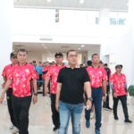 Bupati Natuna Antar Kapolda Kepulauan Riau Setelah Melaksanakan Kunjungan Kerjanya di Natuna