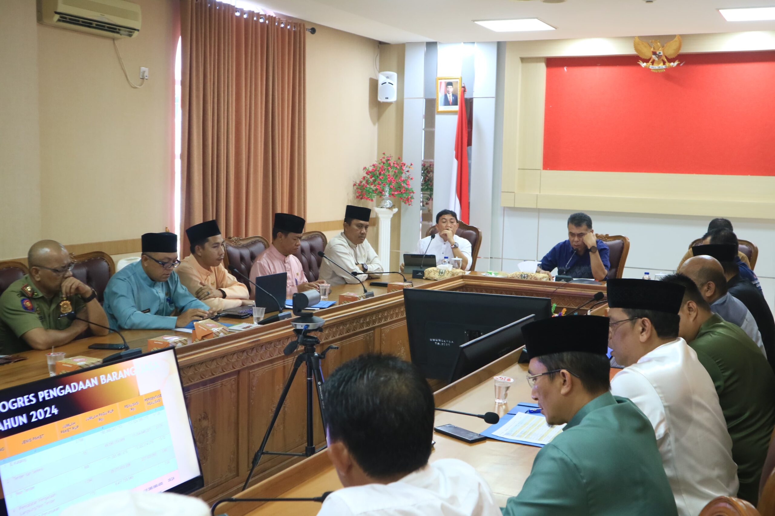 You are currently viewing Pemda Natuna Gelar Rapat Evaluasi APBD dan DAK Fisik 2024