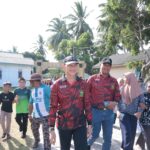 Wakil Bupati Natuna Gelar Jalan Santai dan Senam Pagi Bersama Masyarakat Pulau Laut