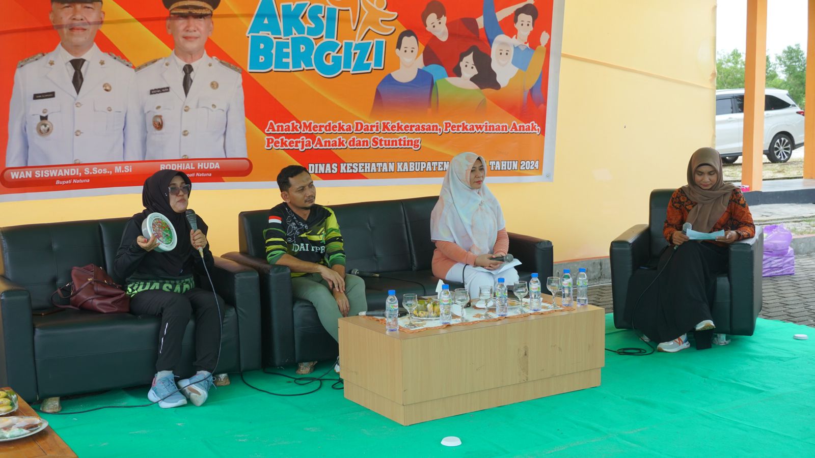 You are currently viewing Gerakan Nasional, Aksi Bergizi Bagikan Tablet FE dan Sosialisasi Pentingnya Anak Merdeka Dari Kekerasan