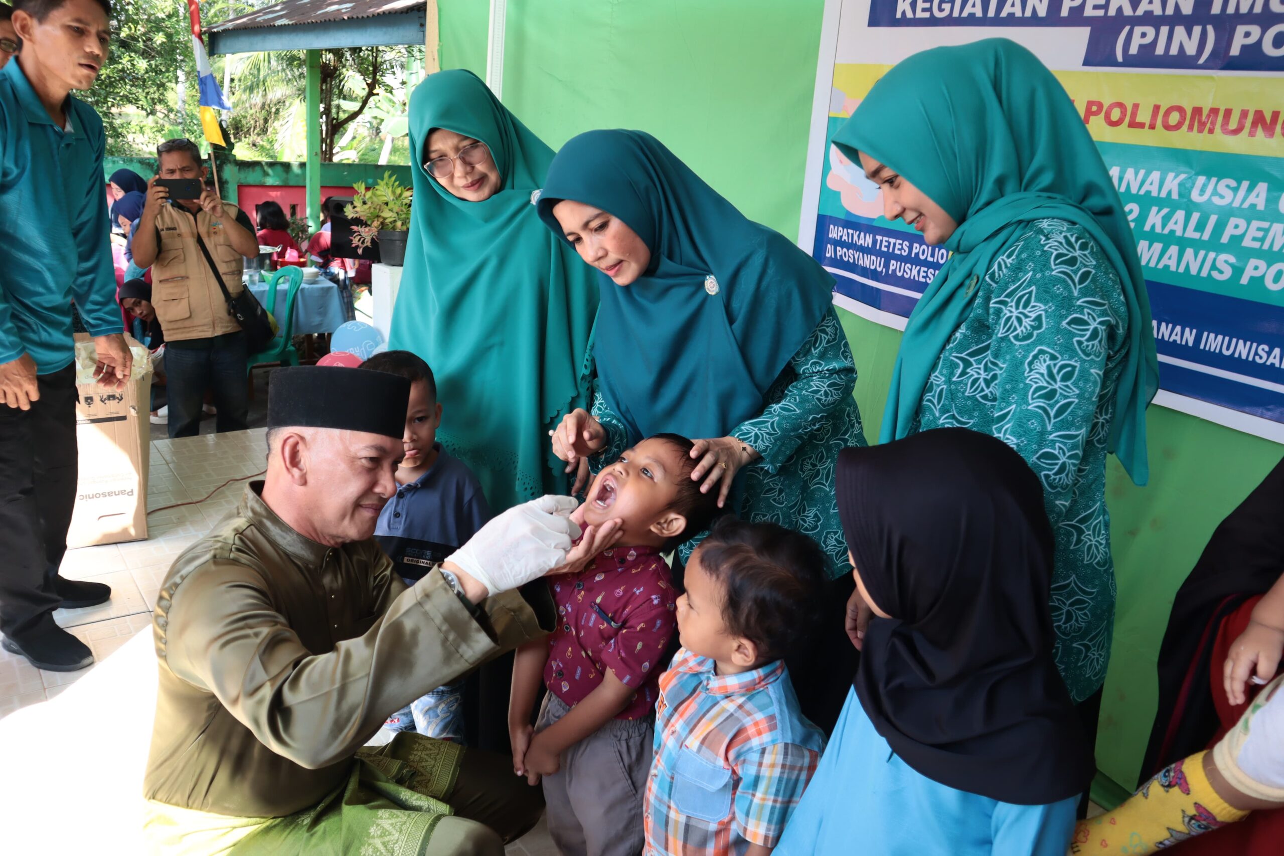 You are currently viewing Pencanangan Pekan Imunisasi Nasional Polio 2024, Wakil Bupati Natuna Himbau Seluruh Elemen untuk Lawan Polio