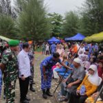 Sinergi TNI AU Dengan Pemerintah Kabupaten Natuna Untuk Masyarakat Natuna Di Hari Bakti Ke-77