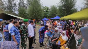 Read more about the article Sinergi TNI AU Dengan Pemerintah Kabupaten Natuna Untuk Masyarakat Natuna Di Hari Bakti Ke-77