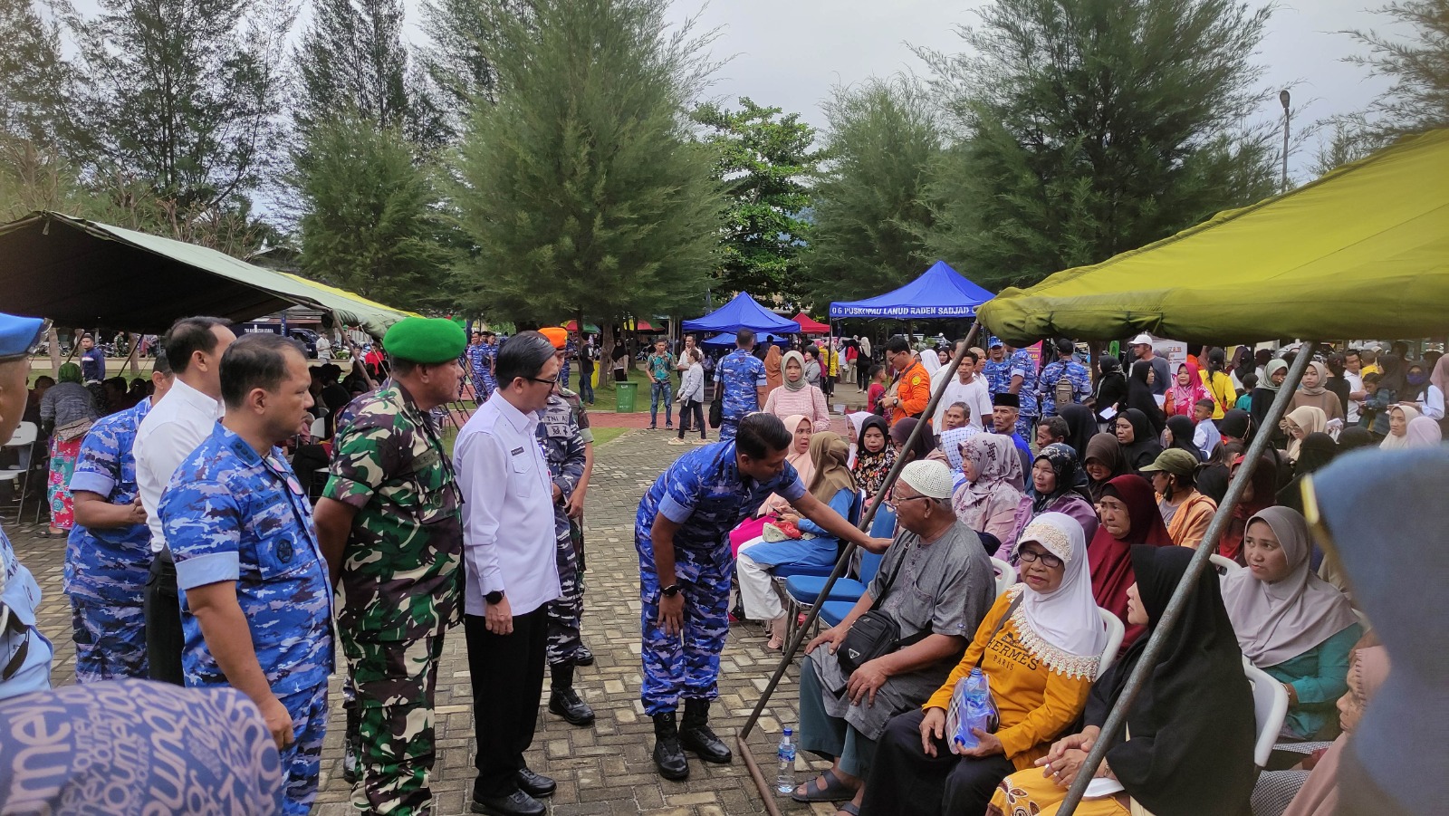 You are currently viewing Sinergi TNI AU Dengan Pemerintah Kabupaten Natuna Untuk Masyarakat Natuna Di Hari Bakti Ke-77