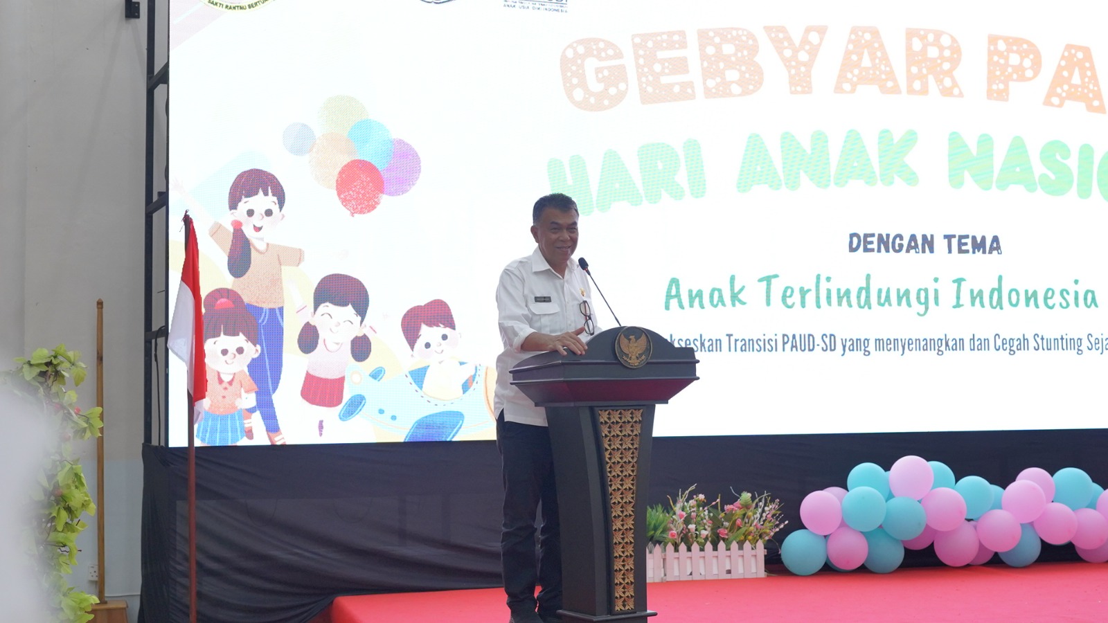 You are currently viewing Hadiri Acara Gebyar Paud, Bupati Natuna Himbau Guru dan Orang Tua Untuk Mengembangkan Disiplin Positif Pada Anak