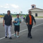 Tiba di Natuna, Menparekraf Sandiaga Uno disambut Bupati Natuna Wan Siswandi