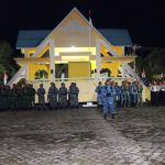 Pemda Natuna Laksanakan Apel Kehormatan dan Renungan Suci di Malam Kemerdekaan RI ke-79