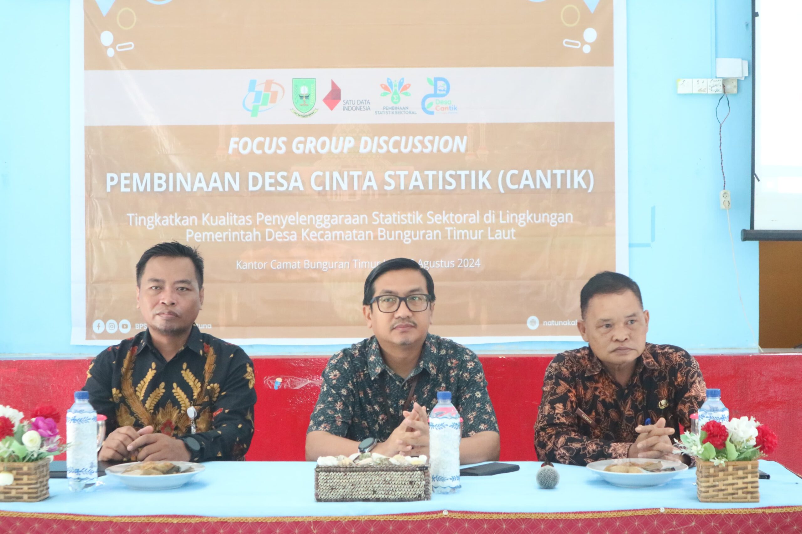 You are currently viewing Sekda Natuna Buka Forum Group Discussion Pembinaan Desa Cinta Statistik