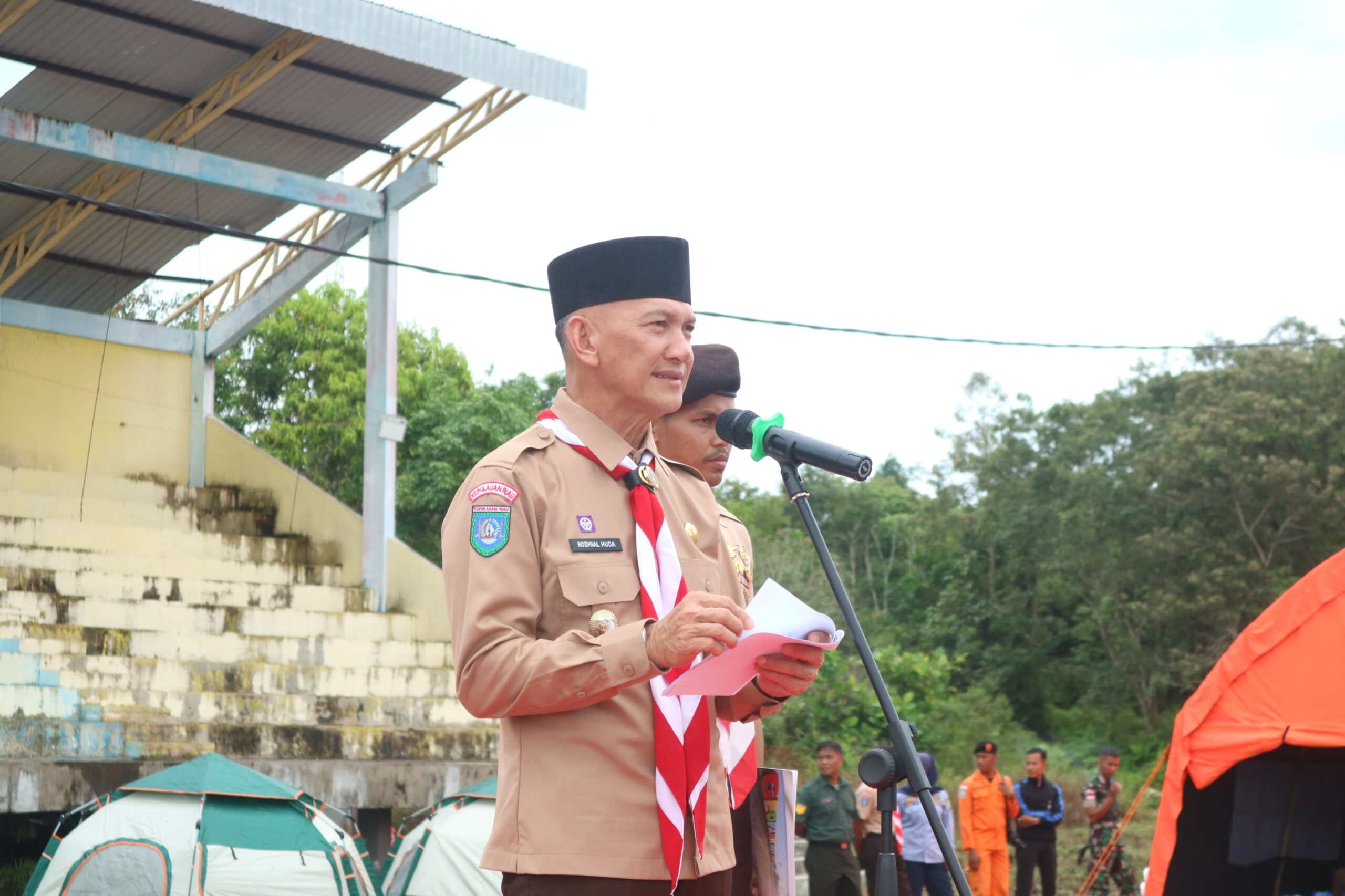 Resmi Buka Kemsar 2024, Wakil Bupati Natuna: Unsur Kepentingan Harus Mendukung Program Pramuka