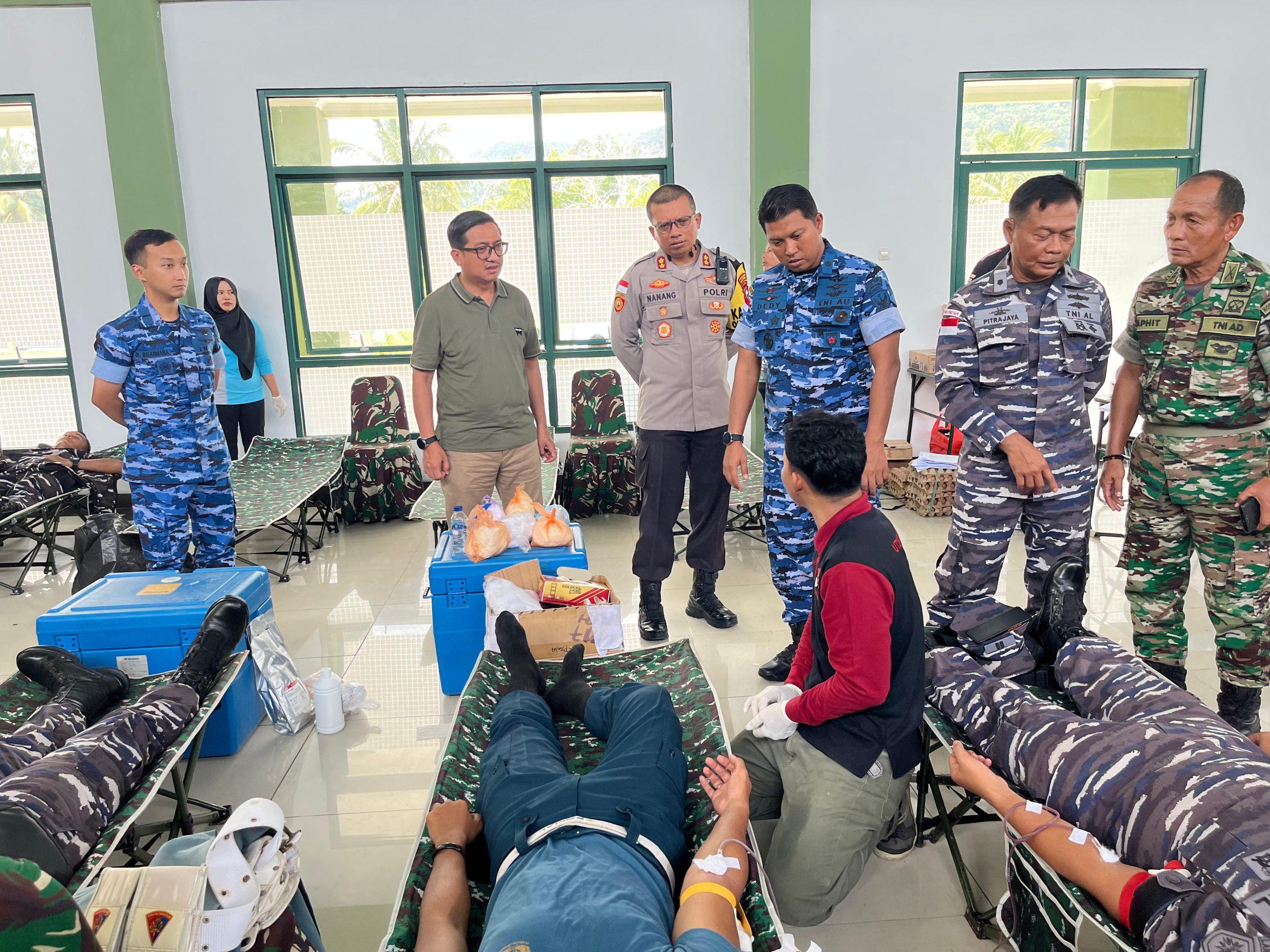 Bakti Sosial dan Bakti Kesehatan Dalam Rangka HUT TNI Ke – 79