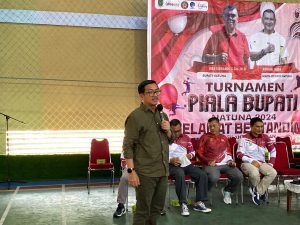 Read more about the article Pembukaan Turnamen Tenis Meja Piala Bupati Natuna 2024