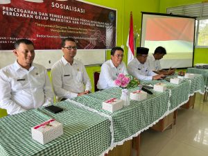 Read more about the article Pemkab Natuna Gelar Sosialisasi Pencegahan dan Pemberantasan Penyalahgunaan Narkotika dan Prekursor Narkotika