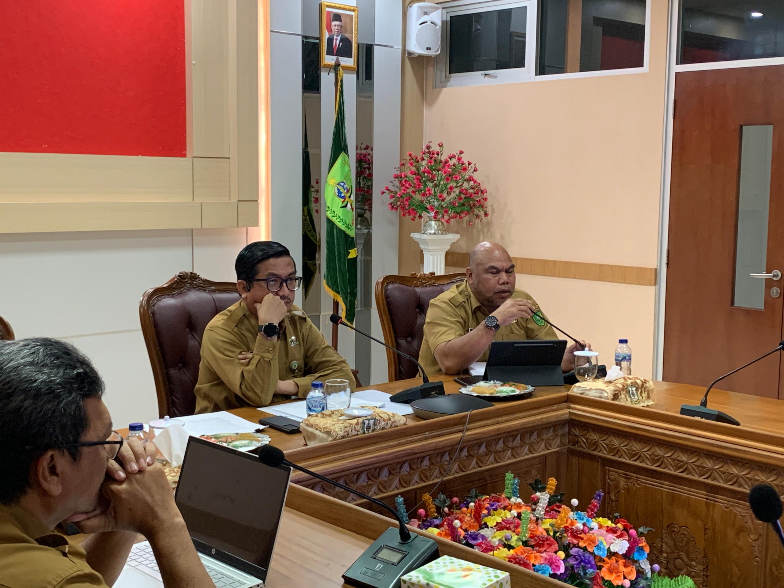 Pemkab Gelar Evaluasi Renaksi MCP KPK TWIII 2024 dan Tindak Lanjut Renaksi Rekomendasi SPI 2023