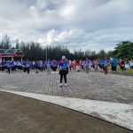 Senam Bersama Meriahkan HUT PGRI ke-79 di Kabupaten Natuna