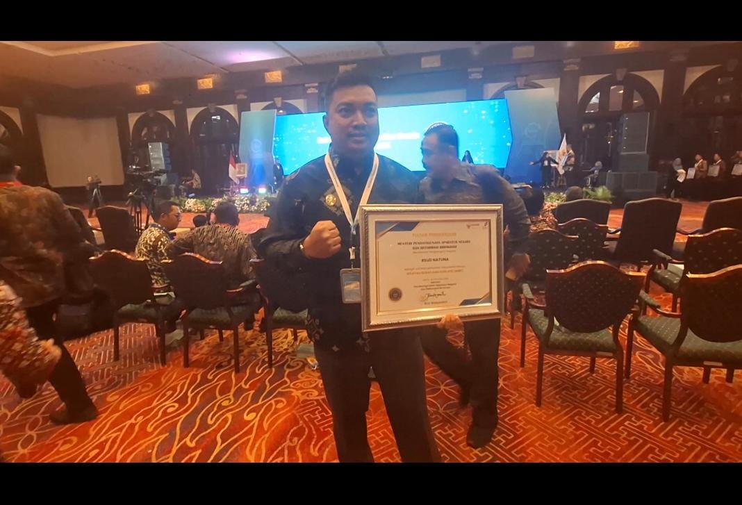 RSUD Natuna Terima Penghargaan Wilayah Bebas Korupsi Dari Menpan RB