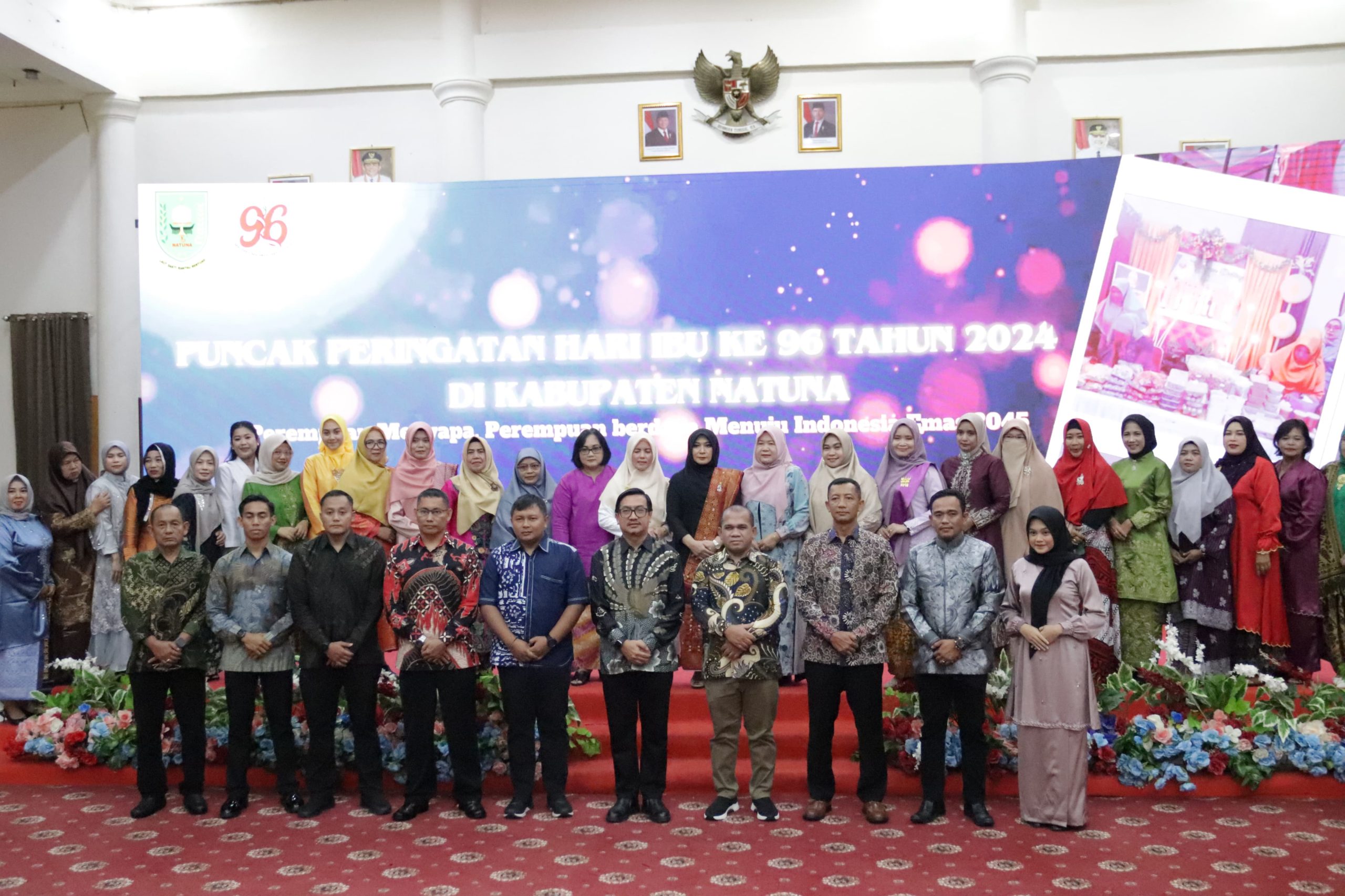 Puncak Peringatan Hari Ibu ke-96 di Kabupaten Natuna: Perempuan Berdaya, Indonesia Maju