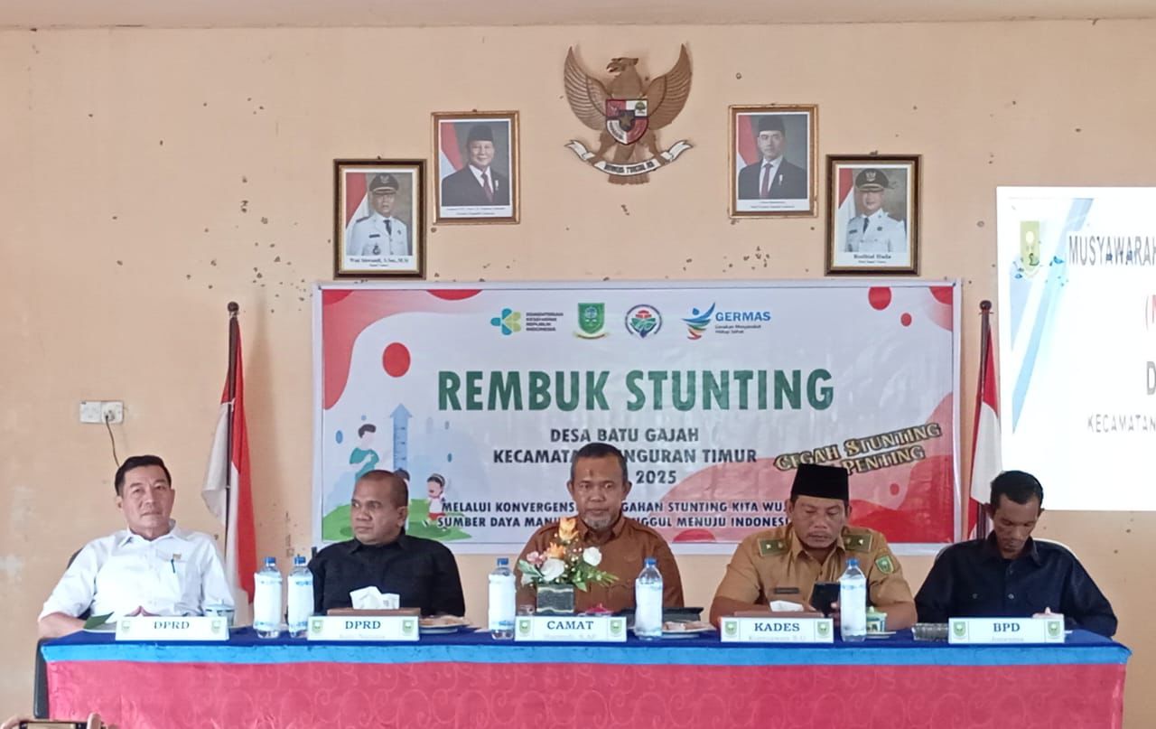 Kecamatan Bunguran Timur Gelar Musrenbangdes dan Rembuk Stunting untuk Pembangunan Berkelanjutan