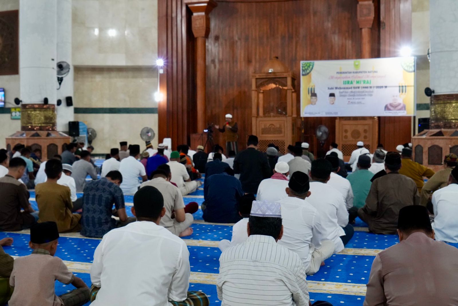 Tingkatkan Spiritualitas, Pemkab Natuna Sambut Isra Mi’raj 1446 H dengan Kegiatan Keagamaan