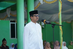 Read more about the article Pimpin Apel Peringatan Hari Amal Bhakti Kemenag RI ke-79, Sekda Natuna: Mari Satukan Langkah dan Berkhidmat Demi Ibadah