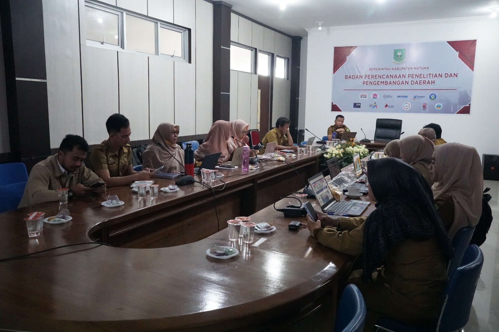 Pemda Natuna Bahas Capaian Kinerja RB Tematik Stunting dan Input Data Aksi 8 Web Monev