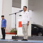 Bertindak Sebagai Pembina Upacara 17 Hari Bulan, Bupati dan Wakil Bupati Natuna Ucapkan Salam Perpisahan.