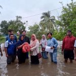Sigap! Dinsos Natuna Salurkan Bantuan Bagi Warga Terdampak Banjir