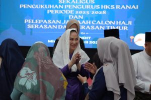 Read more about the article Hadiri Acara Halal Bihalal, Bupati Natuna Kukuhkan Kepengurusan HKS Dan Lepas Jamaah Haji