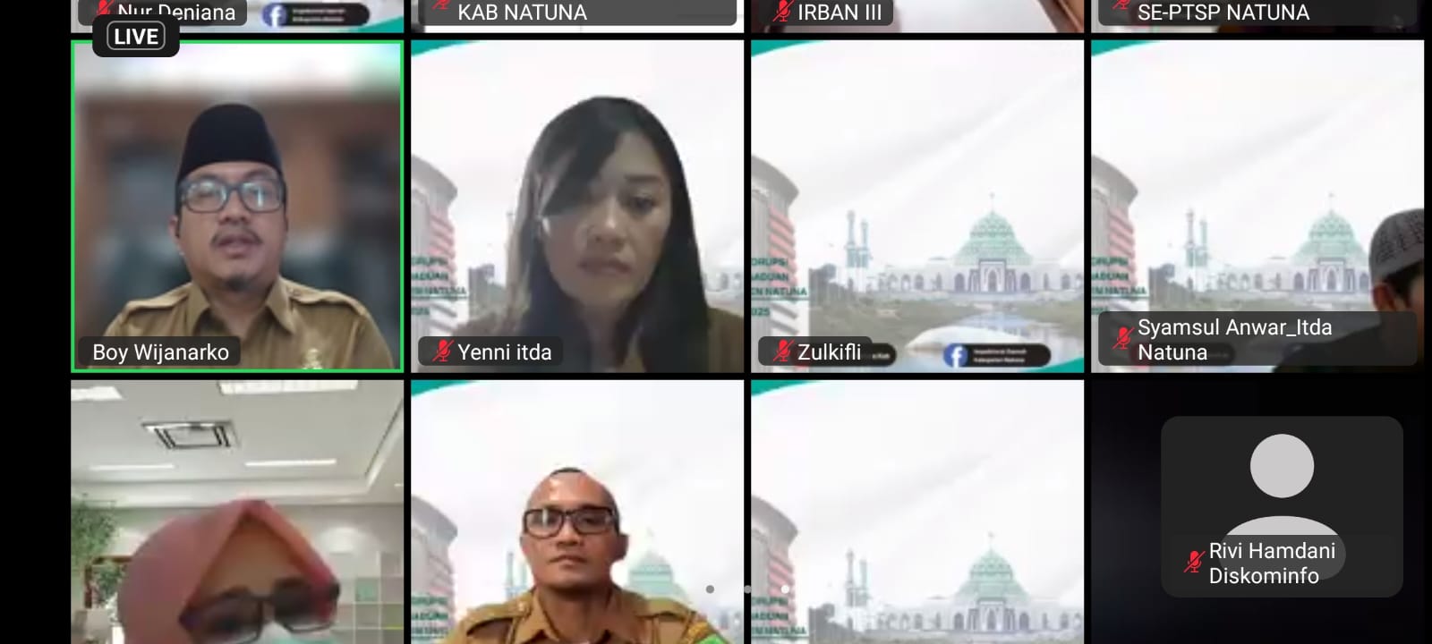 Sosialisasi Antikorupsi dan Saluran Pengaduan Pemerintah Kabupaten Natuna