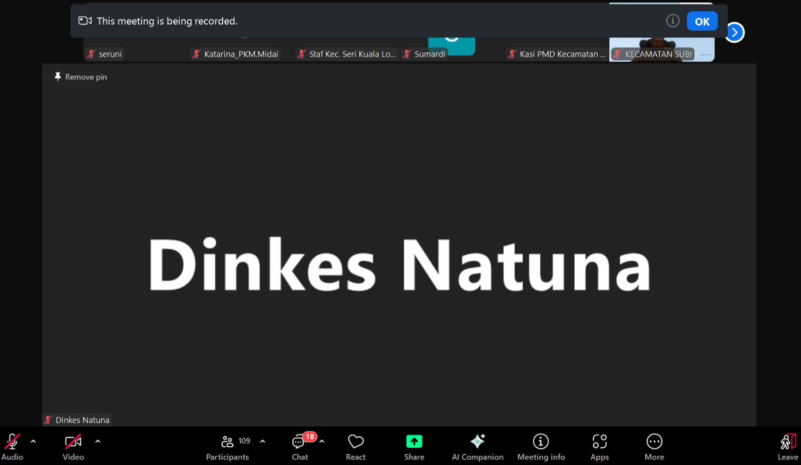 Pemkab Natuna Hadiri Rembuk Stunting Provinsi Kepri, Tegaskan Komitmen Wujudkan SDM Berkualitas dan Sehat