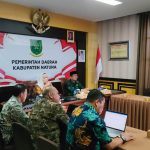 Bupati Natuna Hadiri Rakor Percepatan Realisasi APBD 2025 Secara Virtual